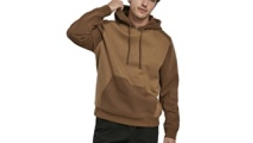 Custom 100 Cotton Hoodies Man Puff Print Acid Wash Color Block Hoodie for Men1
