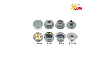 205# Mini 4‑Part Brass Snap Fastener Set
