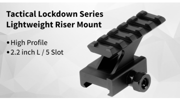 MZJ-RAL-0076 Hunting Riser Rail Base with Picatinn
