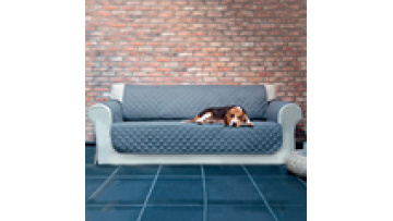 Market hot sale waterproof furniture cover 100% polyester ultrasonic quilted sofa cover1