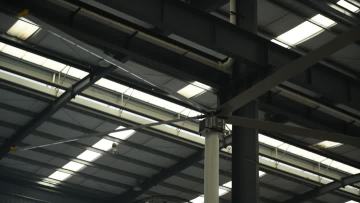 Industrial high-power floor fan