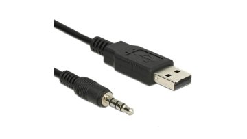 China Wholesale OEM ODM High quality USB to 5.5mm Power Cable Connector Black USB to DC 5.5mm*2.1mm Power Converter Cable Cord1