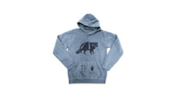 Custom Anatomy Raccoon   Biology Hoodie  Original  Screen Printed Hood1
