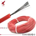 1k 410ohm silicone rubber carbon fiber heating cable 5V-220V floor heating low cost high quality infrared heating wire