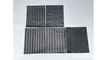 Black and white sunshade screen