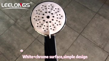 ABS Plastic Air Injection Handheld Shower Head 3 Settings Powerful Shower Massage Spa Shower Heads1