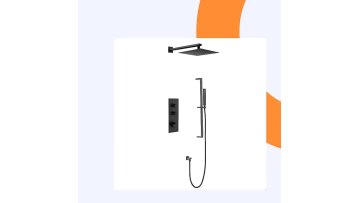 Solid Brass High Quality In Wall Mounted Rainfall Shower Faucet without Bathtub Spout for Hotel Bathroom with Cheap Price1