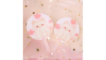 Custom Lenticular Fans Custom Raster Fans Lenticular Card for Peripheral Collections Raster Poster Transformation Effect Gift1