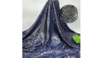 Hot Sale Fabrics Wholesale lurex Stretch Sequin Fabric silver sheet 3mm sequin fabric for dress1