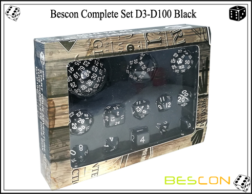 Bescon Complete Set D3-D100 Black-1