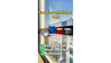 Hand-Tearable Airtight Tape for Window Gaps
