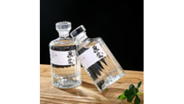 Custom Mountain Base Wine Bottles 250ml Whisky Brandy Rum Glass Bottle Liquor Spirits Glass Bottle for Vodka Gin Whiskey1