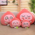 Cute little fart peach plush toy New creative expression fart peach Stuffed plush toy peach pillow home sofa bedroom decoration