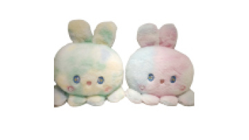 Custom Octopus Rabbit Claw Machine Plush Toy, 8 Inch, Soft and Durable1