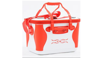 New multifunctional integrally formed eva thickened fishing bucket with breathable mesh oxygenation pump hole1