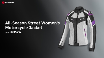 All-Season Street Women's Motorcycle Jacket - JK152W