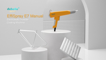 E7 pressure regulating powder coating machine