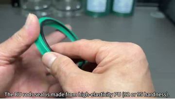 BU Series Ultra High Pressure Piston Rod Seals Heavy-Duty Hydraulic Buffer Seal Solutions