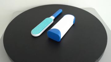 Topwill Portable Dust Sofa Clothes Cleaning Double Sided Reusable Pet Hair Lint Remover Brush Dog Cat Hair Brush1