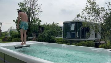 Aquaspring Spas Endless Swimming Pool
