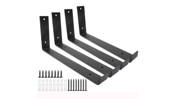 L Shelf Bracket Heavy Duty DIY Shelving Hardware