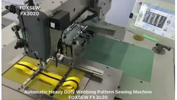 Automatic Heavy Duty Webbing Pattern Sewing Machine FOXSEW FX3020