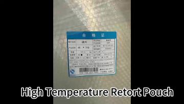high temperature retort pouch