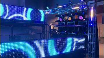 LED Mesh Screen SM3-P37.5 mm in NBA