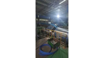 Aluminum coil surface embossing