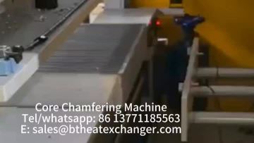 Radiator Core Chamfering Process video