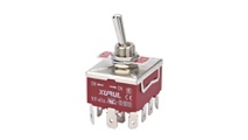  Heavy Duty 20A 125V ON-OFF-ON Toggle Switch with 12 Terminals 1