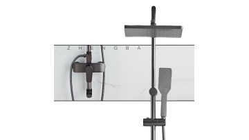 10022A Rainfall Bathroom Shower Set with Faucet