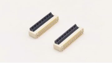 0.5mm Pitch FPC Connector Straight SMT Pull-type Full-wrap With Lock 30P