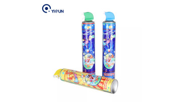 birthday party carnival foam snow spray