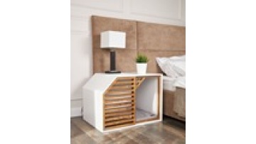 custom simplicity indoor assemble large canvas solid wood  balcony  living room wooden Detachable cat pet  house1