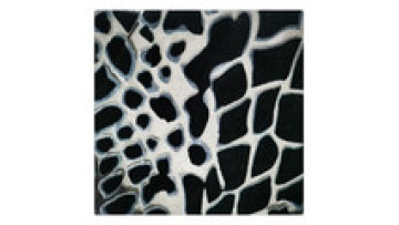 2024 new silky feeling nylon rayon burnout velvet fabric grey printed stone leopard velvet burnout fabric for dress1