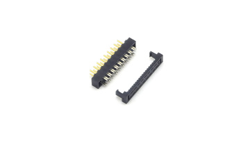 2.0mm Pitch IDC Connector Two-piece With Snap-on Middle Cover PBT Material 18P