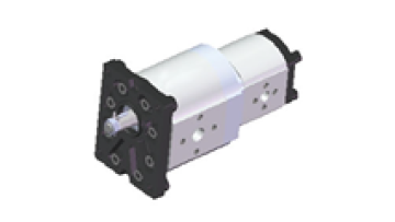 Group 3 Efficient Hydraulic Double Gear Pump1