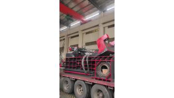315t hydraulic metal baler machine for client