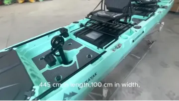 Premium Modular Pedal Sea Fishing Kayak for Two Person1