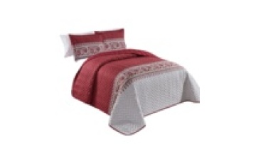 Lightweight bedspread & coverlets printing microfiber bedspread quilt set for customized order business1