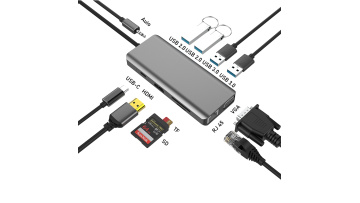 E02 11 in 1 docking station