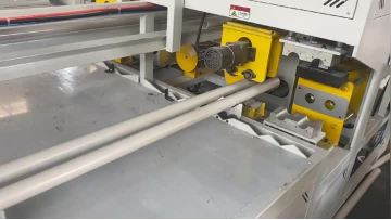 On-line PVC U socket belling machine 