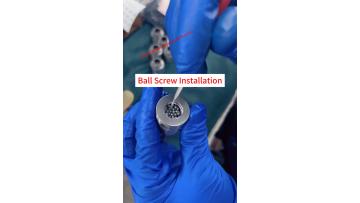 High-precision Ball Screw Installation