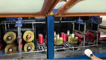 aluminum profile buffing machine