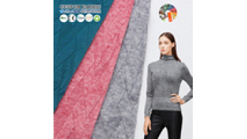 Ready Goods 2000kg 330gsm RTN Fabric Rayon Polyester Nylon Spandex Jacquard Knitted Fabric for Women Top1
