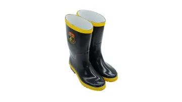 Acid and Alkali Resistant Marine Firefighting Rubber Fireman Fire Protective Rubber Boots1