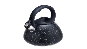 FH-305 Black marble coating whistling kettle
