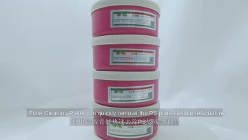 Plate cleansing paste