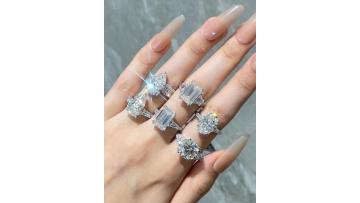 lab diamond rings